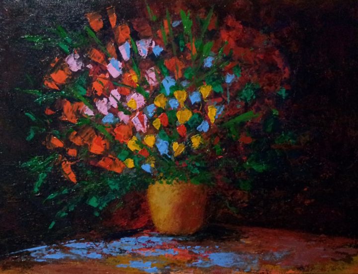 Pintura intitulada "PRIMAVERA" por Rcardoso, Obras de arte originais, Acrílico
