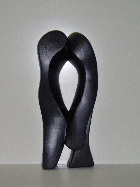 Sculpture titled "Le baiser" by Zolas, Original Artwork