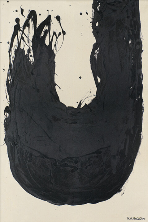 Ζωγραφική με τίτλο "The Surge - Limited…" από Rebecca Anne Maclean, Αυθεντικά έργα τέχνης, Ακρυλικό