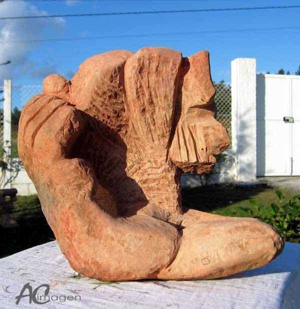 Скульптура под названием "A5" - José Antonio Recio, Подлинное произведение искусства