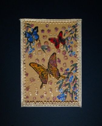 Scultura intitolato "The Butterflies 2" da Evelyn Reinprecht, Opera d'arte originale