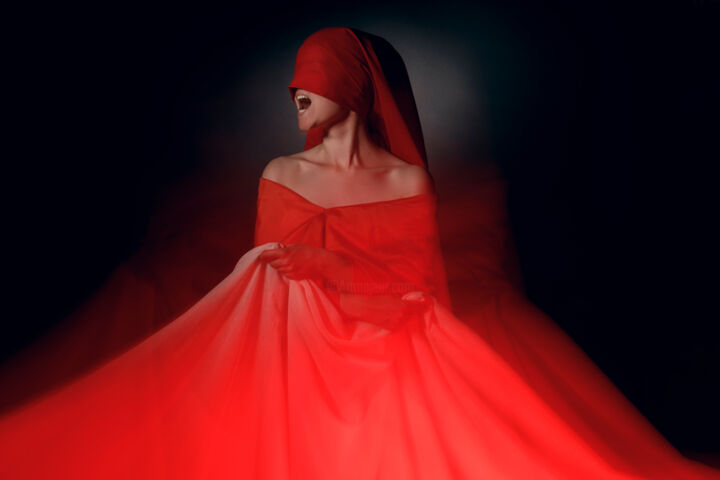 Fotografia intitolato "Scream." da Refat Mamutov, Opera d'arte originale, Fotografia digitale