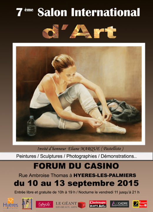 Peinture intitulée "pub-affiche-2015web…" par Association Reflets D'Art, Œuvre d'art originale