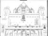 Dibujo titulada "India Palace" por Queen Patrick, Obra de arte original, Otro