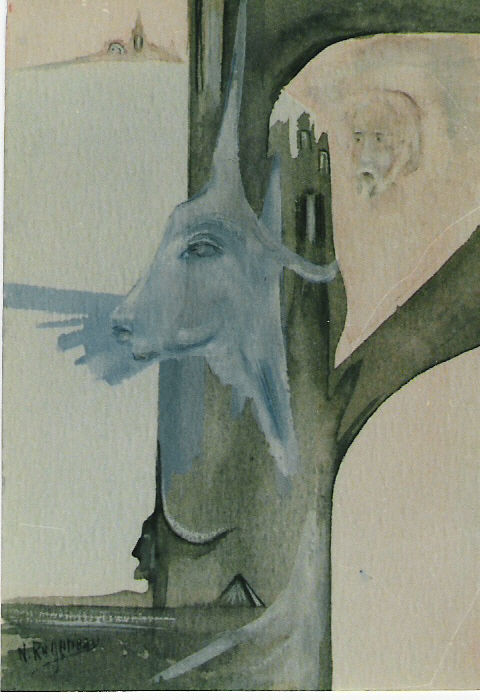 Peinture intitulée "tableau1b.jpg" par Nicole Regereau, Œuvre d'art originale,
