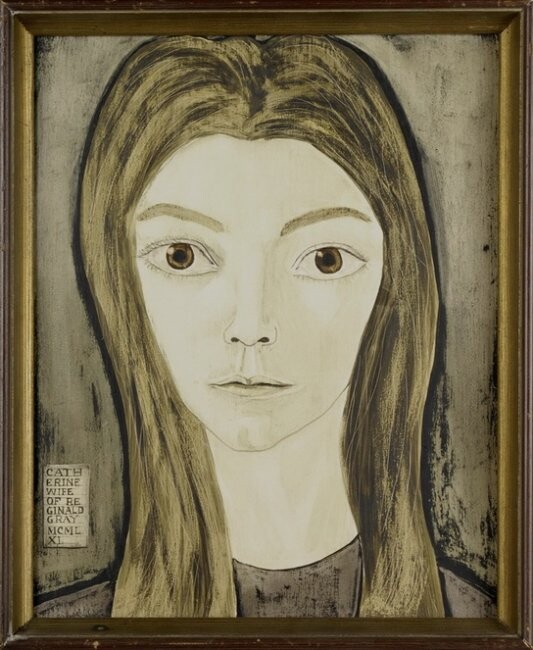 Peinture intitulée "Catherine" par Reginald Gray, Œuvre d'art originale