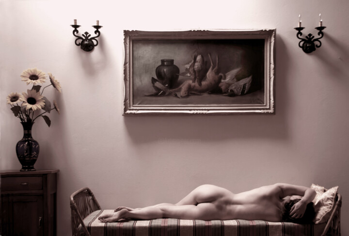 Photographie intitulée "A Nap" par Reidulv Lyngstad, Œuvre d'art originale, Photographie numérique