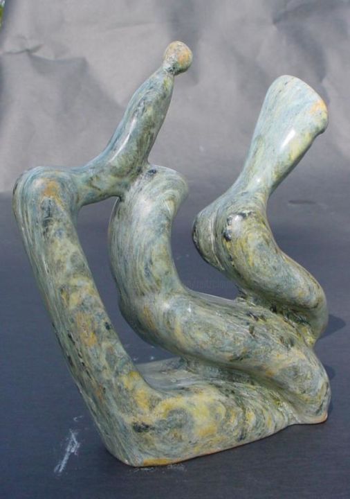 Sculpture intitulée "deferlante" par Claude Reitz, Œuvre d'art originale