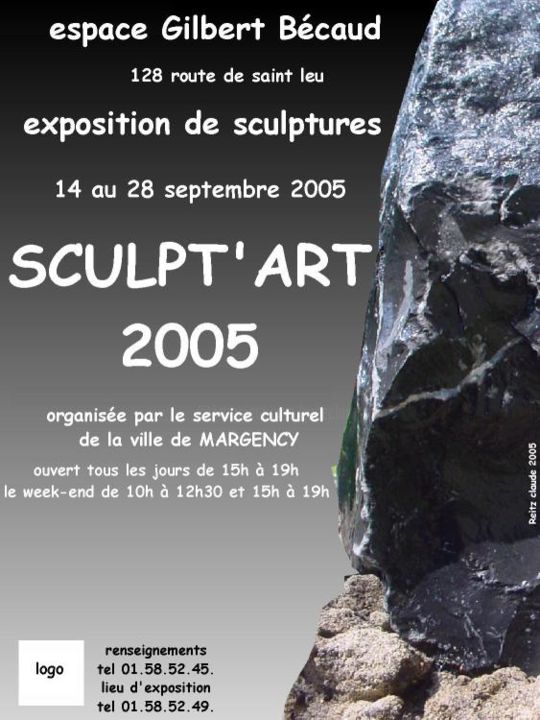 Arts numériques intitulée "projet sculp'tart" par Claude Reitz, Œuvre d'art originale