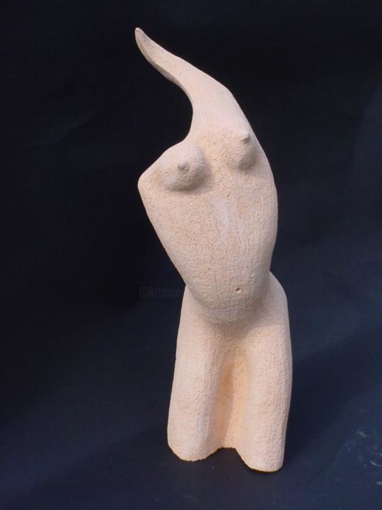 Sculpture titled "petite flamme" by Claude Reitz, Original Artwork