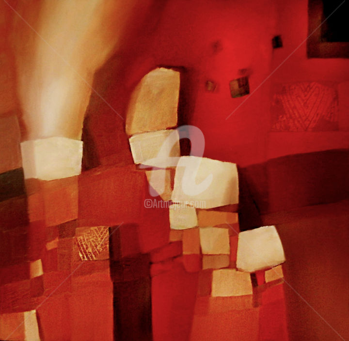 Картина под названием "2.jpg" - Нина Расина, Подлинное произведение искусства, Масло