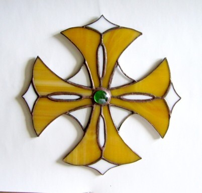 Design intitulée "Croix Templocienne" par Rémy Becard, Œuvre d'art originale, Accessoires