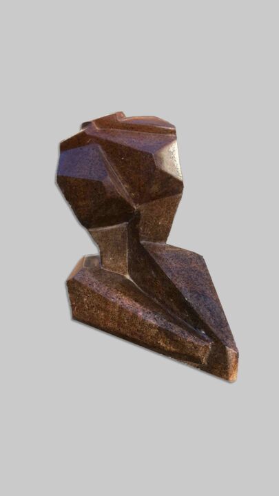 Rzeźba zatytułowany „Abandon” autorstwa Remy Hatert, Oryginalna praca, Kamień