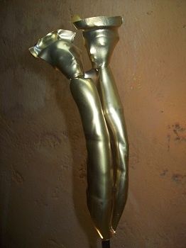 Sculpture intitulée ""Chrysalide" 008" par Rémy Jouve, Œuvre d'art originale, Plastique