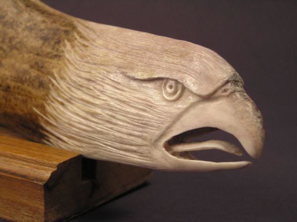 Sculpture titled "Eagle 2" by Rena Cook, Original Artwork