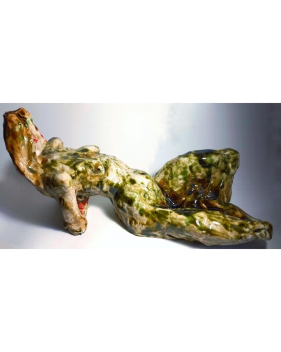 Скульптура под названием "Гея" - Ренат Давлетшин, Подлинное произведение искусства, Керамика