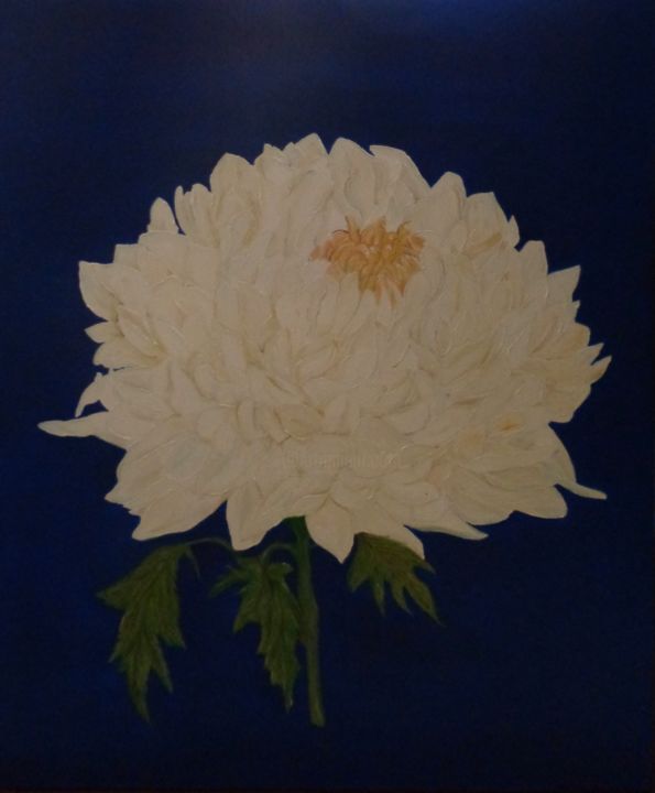 Painting titled "CHRYSTIV" by Renata C, Original Art, Oil