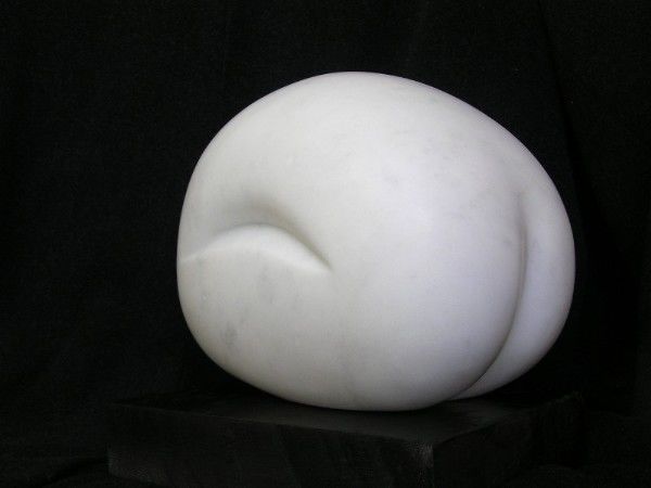 Sculpture titled "From deep within" by Renate Verbrugge, Original Artwork, Stone