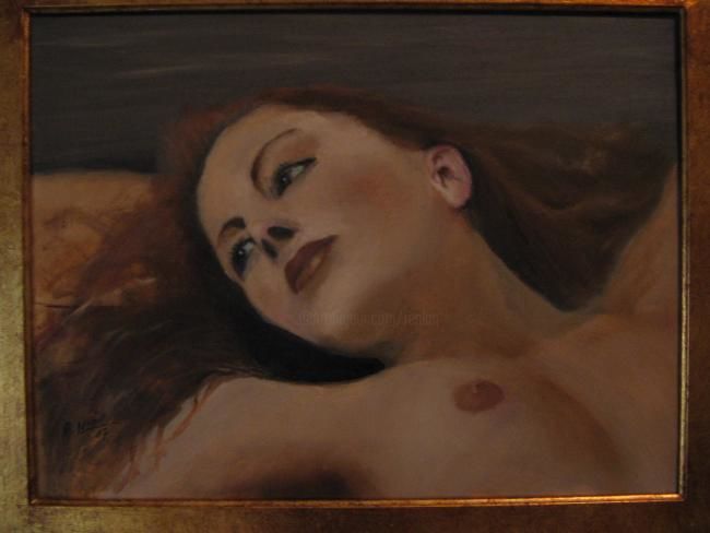 Pittura intitolato "Après l'amour" da Renato Laneri, Opera d'arte originale,
