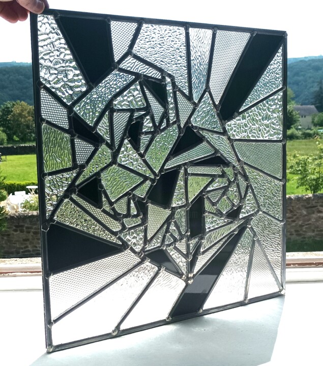Sculpture titled "Inspiration Art Déco" by Renaud Angerville-Langlois, Original Artwork, Glass