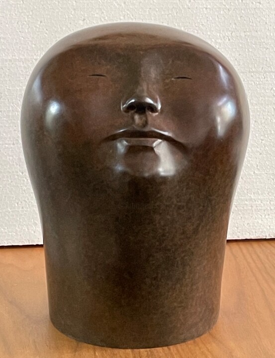 雕塑 标题为“Joyful” 由René Rikkelman, 原创艺术品, 青铜