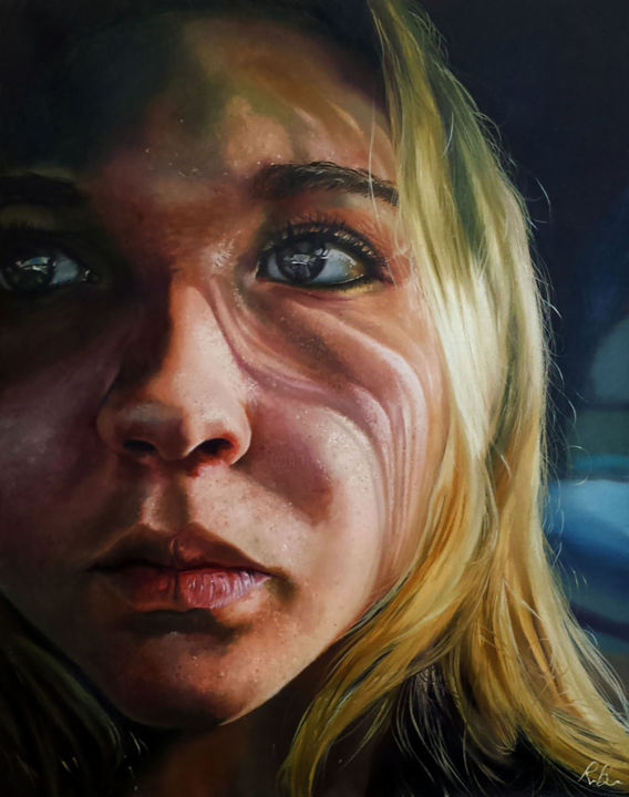 Painting titled "Renee" by Renee Brown, Original Art, Oil