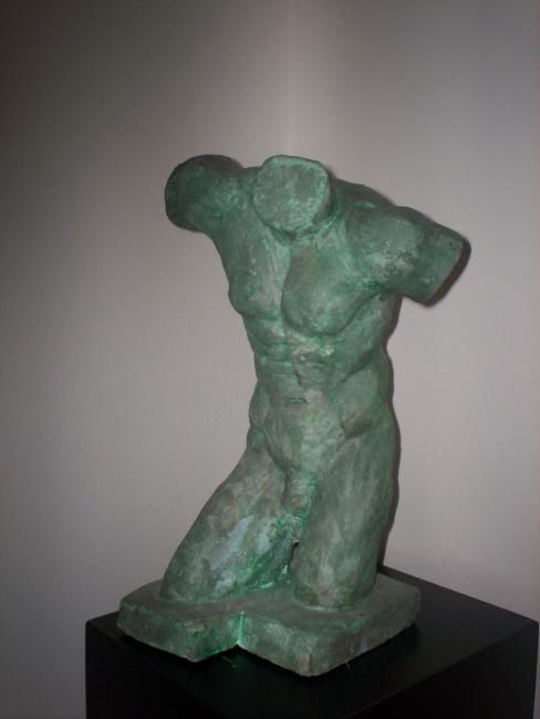Sculpture intitulée "Torso" par Reny, Œuvre d'art originale, Autre