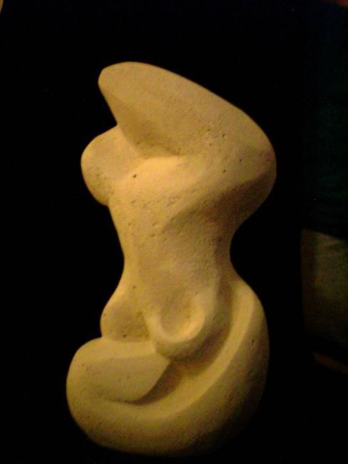 Sculpture titled "Asana I" by Reny, Original Artwork, Other