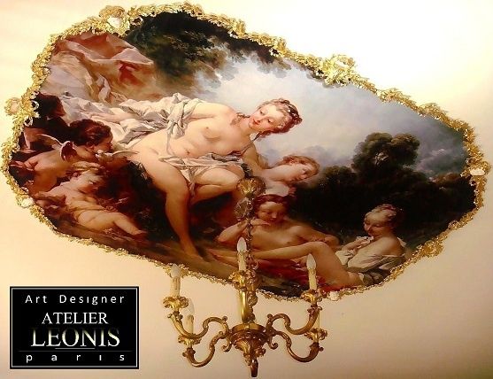 Painting titled "oeuvre de F.Boucher…" by Atelier Leonis, Original Artwork