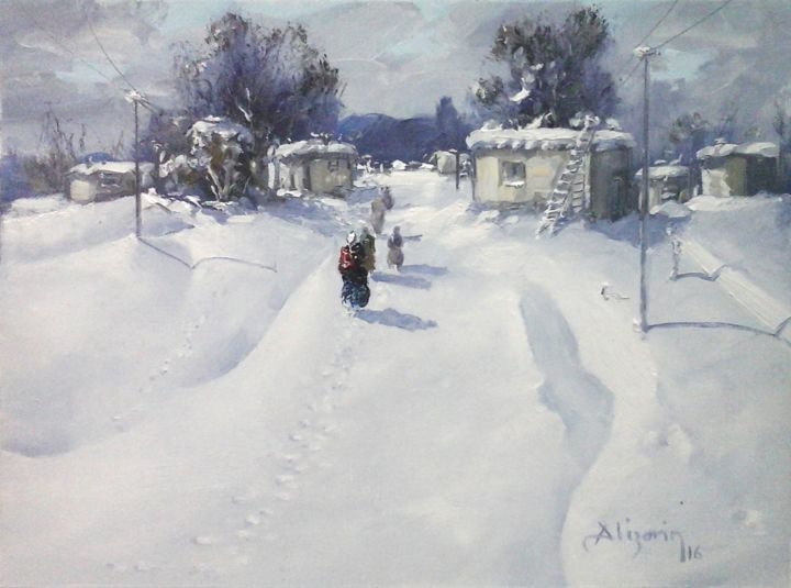 "aydın kış" başlıklı Tablo Resim tarafından, Orijinal sanat