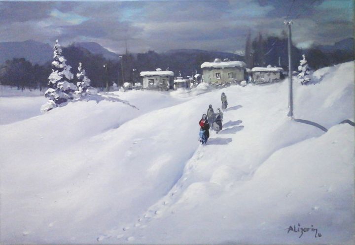 "anadolu kış" başlıklı Tablo Resim tarafından, Orijinal sanat