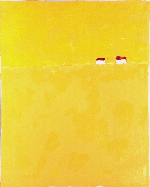 Painting titled "summer" by Reuven Dattner, Original Artwork