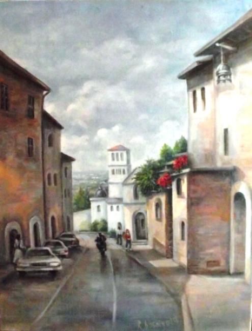 Painting titled "foto (26).JPG" by Rezida Bashirova, Original Art, Oil