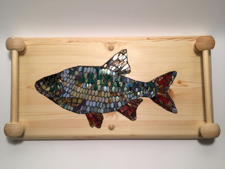 Design intitulée "Рыба" par Gennadii Chernev, Œuvre d'art originale