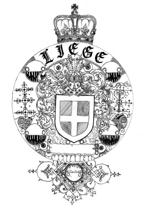 Drawing titled "Liege's Crest" by Rialzeeno, Original Artwork, Other