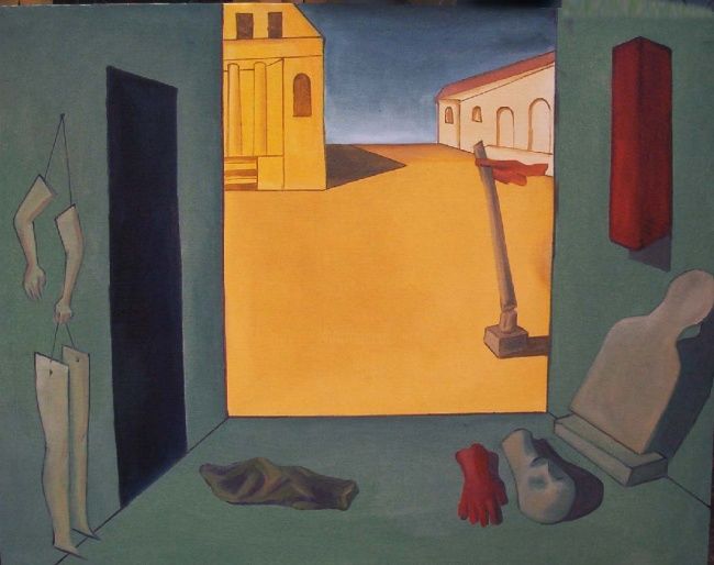 Painting titled "Poetry of the Dead…" by Rianne Salvarita, Original Art,
