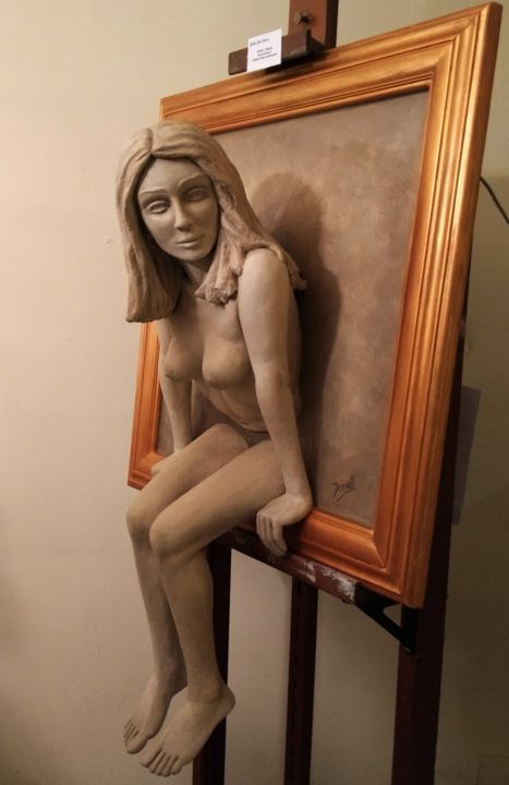 Sculpture intitulée "Reconocimiento" par Ricardo Donati, Œuvre d'art originale