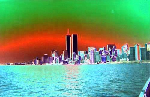Peinture intitulée "World Trade Center" par Ricardo G. Silveira, Œuvre d'art originale, Huile