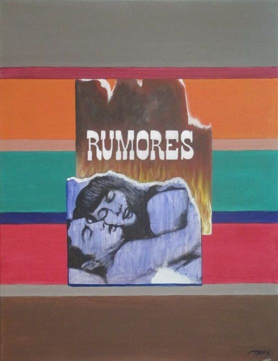 Pintura titulada "Rumores" por Ricardo Trigos, Obra de arte original