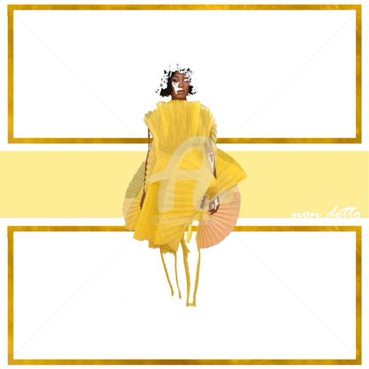 Digital Arts titled "Solange" by Riccardo Dolfini, Original Artwork, 2D Digital Work