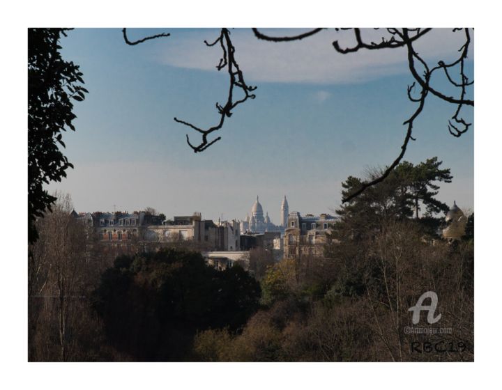 Arts numériques intitulée "Montmartre.png" par Rice Bare, Œuvre d'art originale, Travail numérique 2D