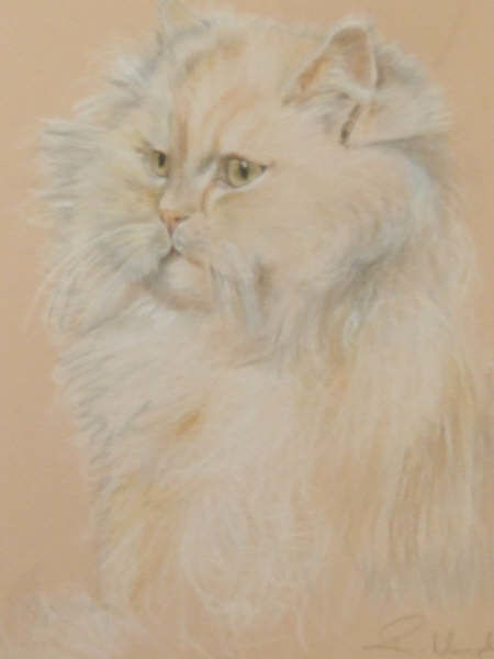 Painting titled "Your Pussy" by Richard Mangold, Original Artwork, Oil