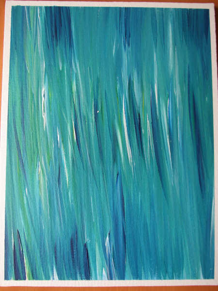 Картина под названием "Ocean 2" - Richard Mangold, Подлинное произведение искусства, Масло