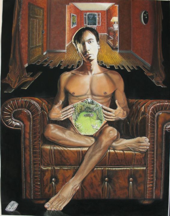 Peinture intitulée "img-7999.jpg" par Richard Savic, Œuvre d'art originale,