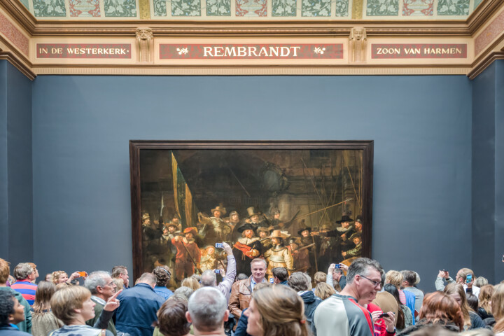 "The Rijksmuseum in…" başlıklı Fotoğraf Richard Silver tarafından, Orijinal sanat, Dijital Fotoğrafçılık