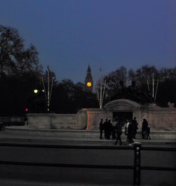 Time Piece (near Buckingham Palace, London) - Photography, 12x12 in ©2012 by Richard Dodds -