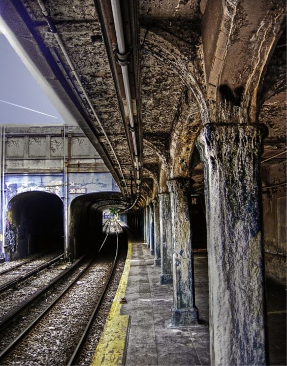 Photography titled "20th Avenue Station…" by Richard Dodds, Original Artwork