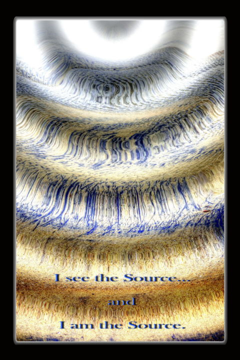 摄影 标题为“Eye Am The Source” 由Richard Omura, 原创艺术品, 数码摄影