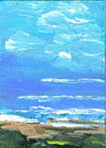 Malarstwo zatytułowany „Outer Banks Ocean M…” autorstwa Riche Robertson, Oryginalna praca, Olej