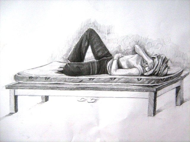 Σχέδιο με τίτλο "figure drawing2" από Richard-Elekwa, Αυθεντικά έργα τέχνης, Άλλος